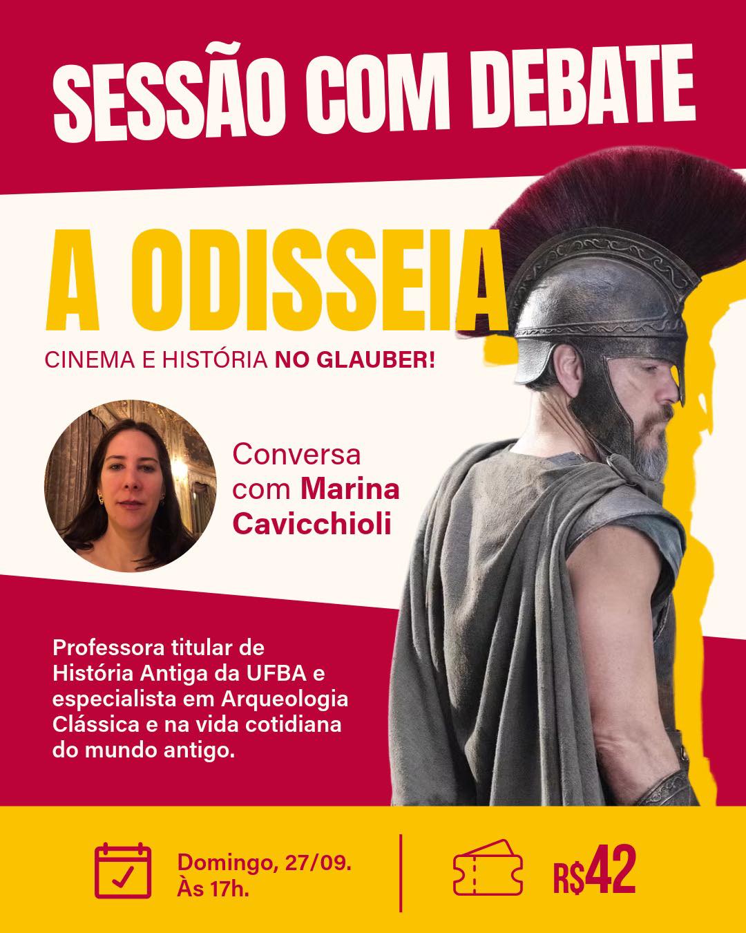 Odisseia, de Christopher Nolan — Cine Glauber Rocha, Centro (Praça Castro Alves), Salvador