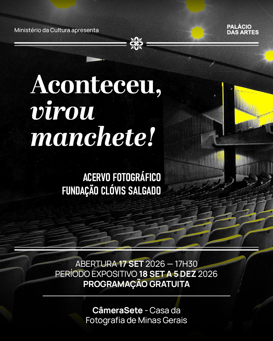 Exposição "Aconteceu, virou manchete!"