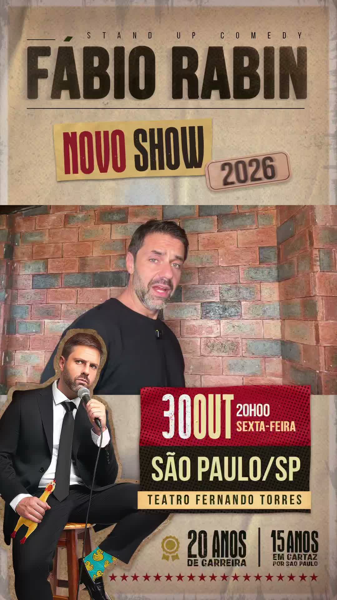 FABIO RABIN - NOVO SHOW