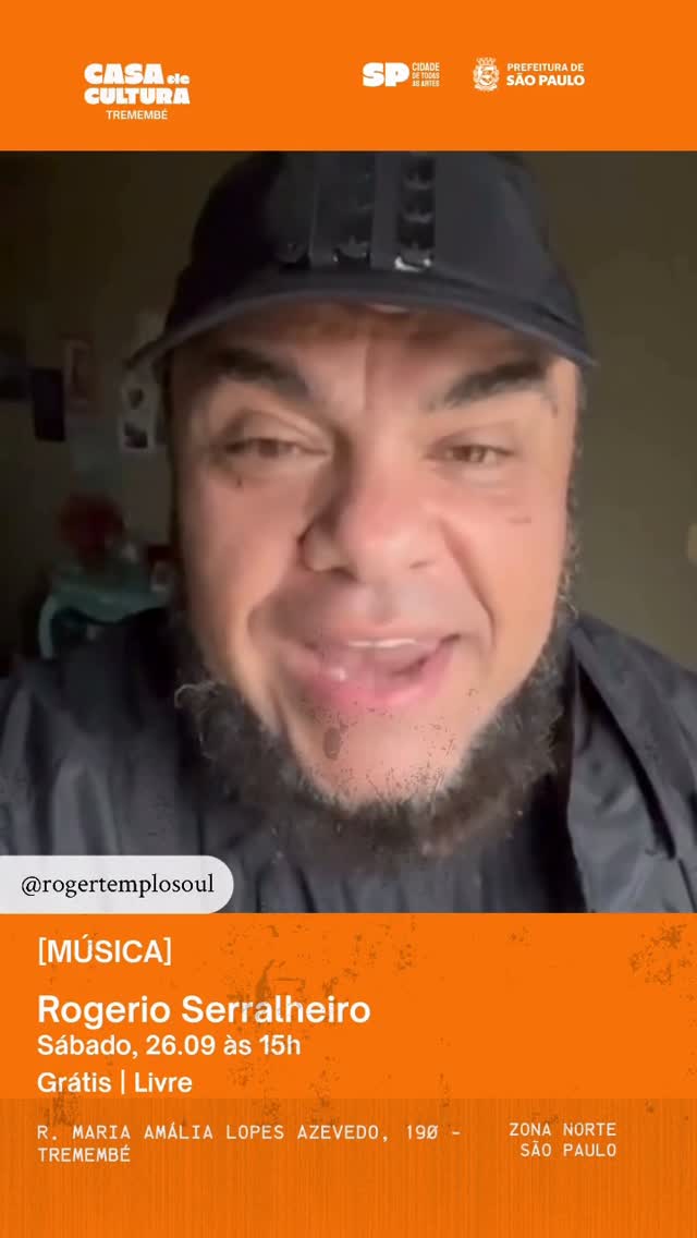 Rogério Sarralheiro - Show Solo — Casa de Cultura Municipal Tremembé, Tremembé, São Paulo