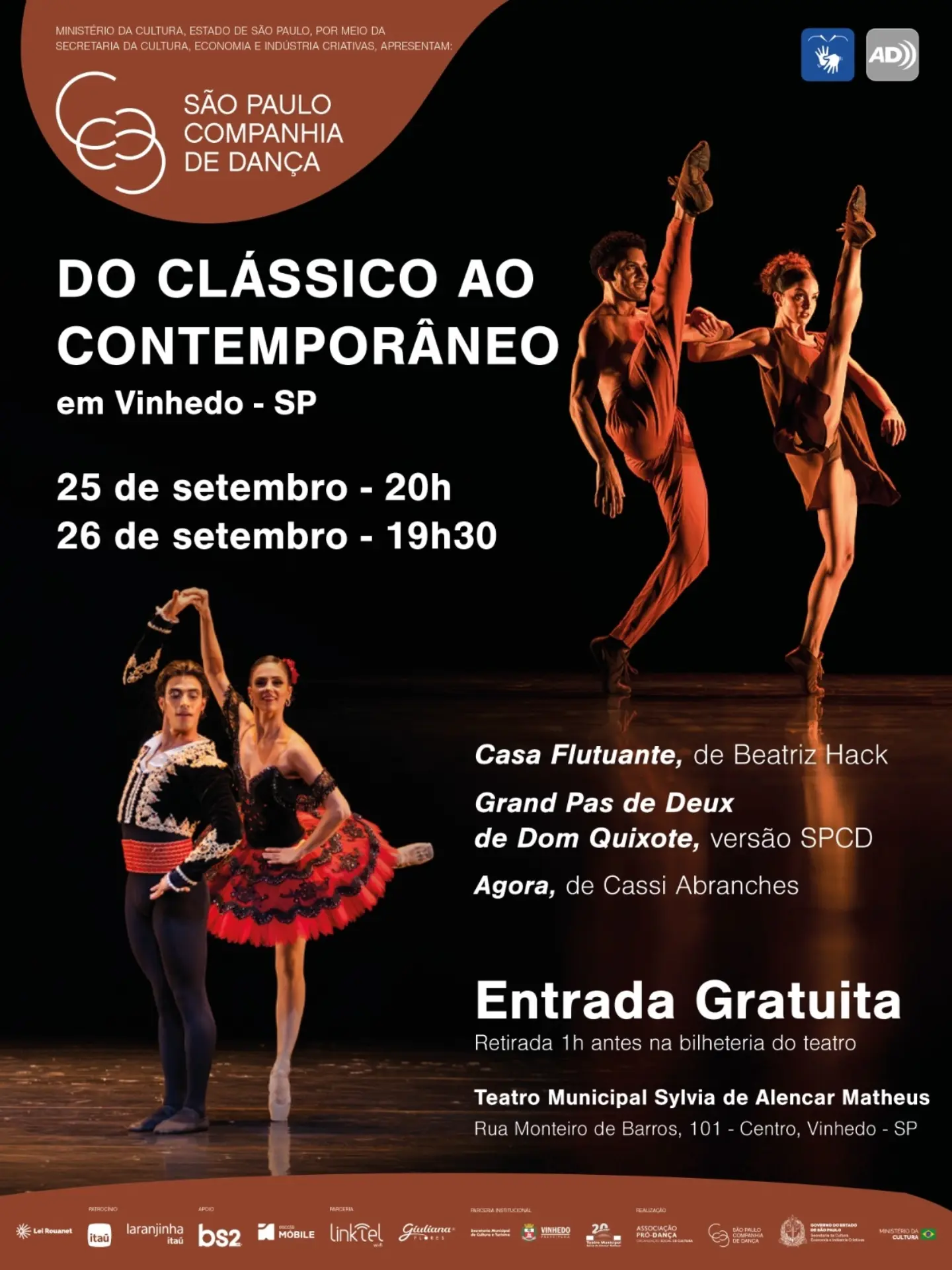 São Paulo Companhia de Dança - 20 Anos do Teatro Municipal Sylvia de Alencar Matheus — Cia de Dança, Bom Retiro, São Paulo