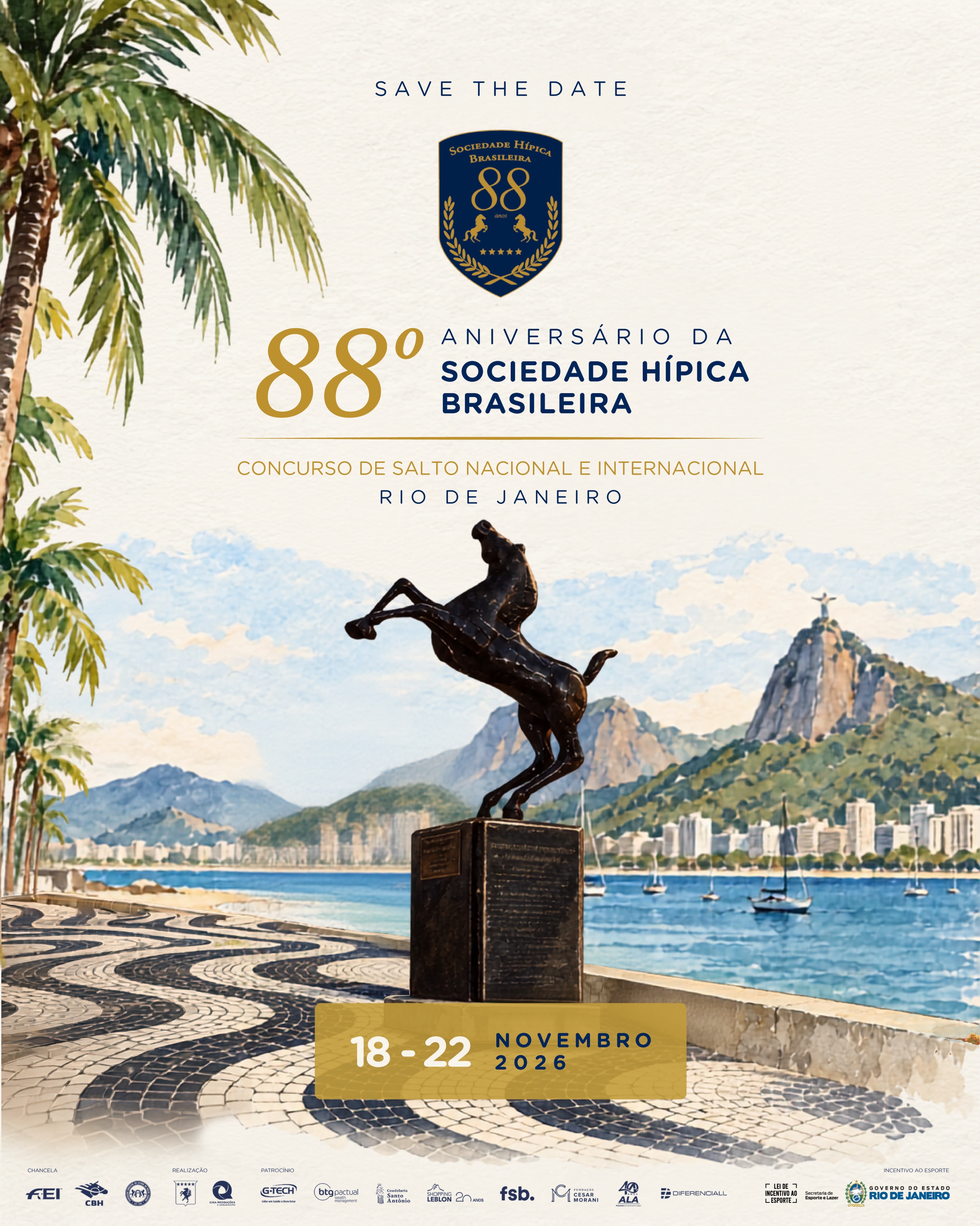 Concurso de Salto Nacional e Internacional 88º Aniversário da Sociedade Hípica Brasileira — Sociedade Hípica Brasileira, Rio de Janeiro