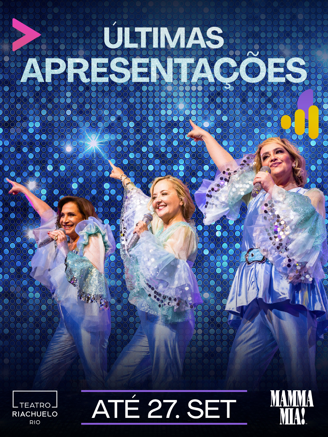 Mamma Mia! O Musical — Teatro Riachuelo Rio, Rio de Janeiro