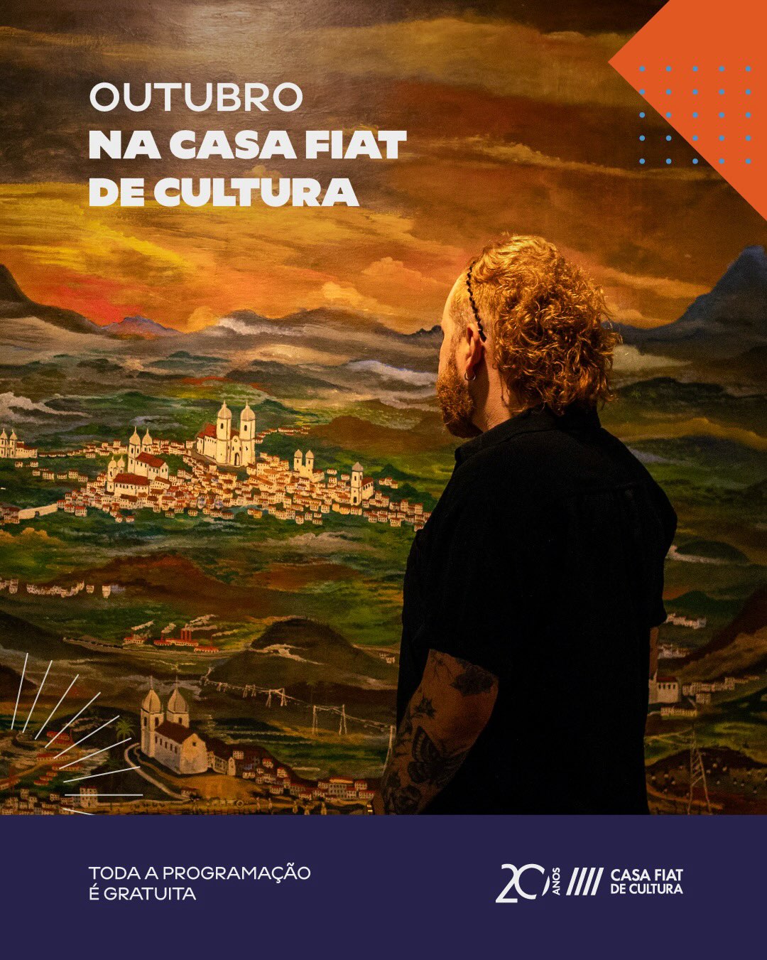 Celebrar as ruas: 50 anos de Fiat e brasilidade na Casa Fiat de Cultura
