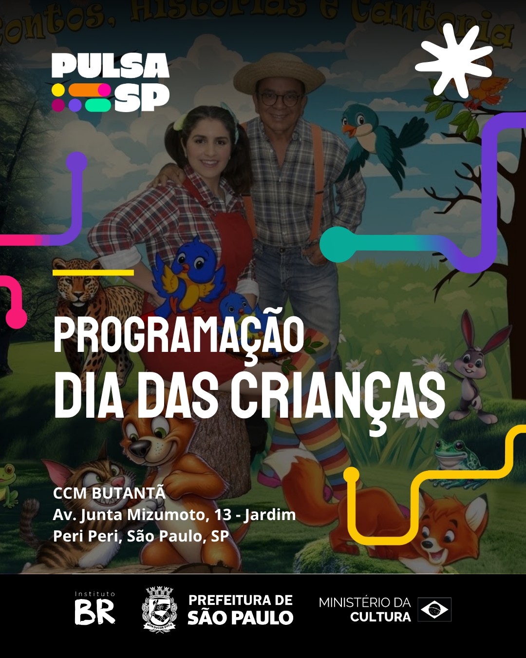 Contos, Histórias e Cantoria - Balaio D'Arte — Casa de Cultura Municipal Butantã, Butantã, São Paulo