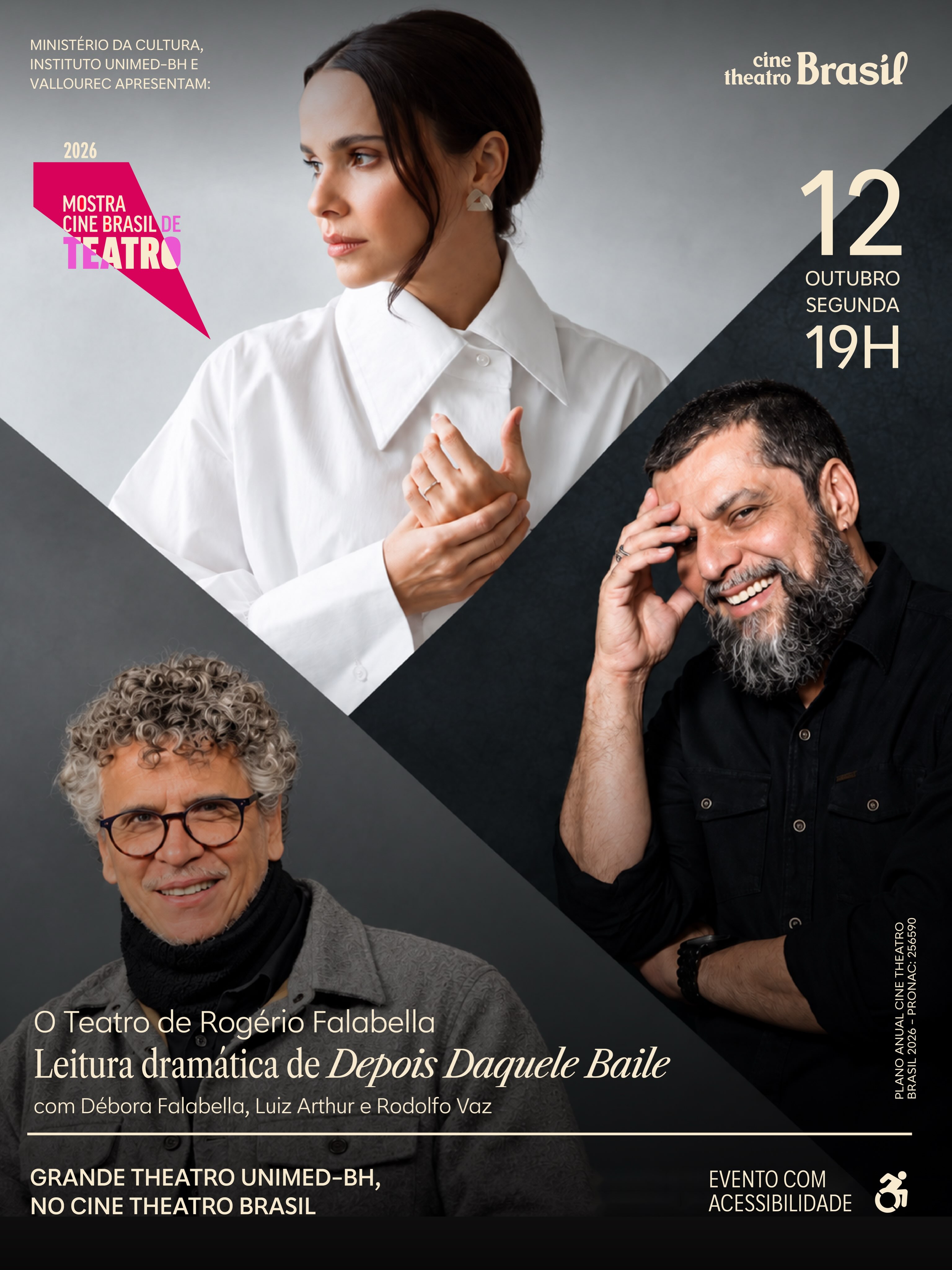 Leitura dramática de "Depois Daquele Baile" — Cine Theatro Brasil Vallourec, Centro, Belo Horizonte