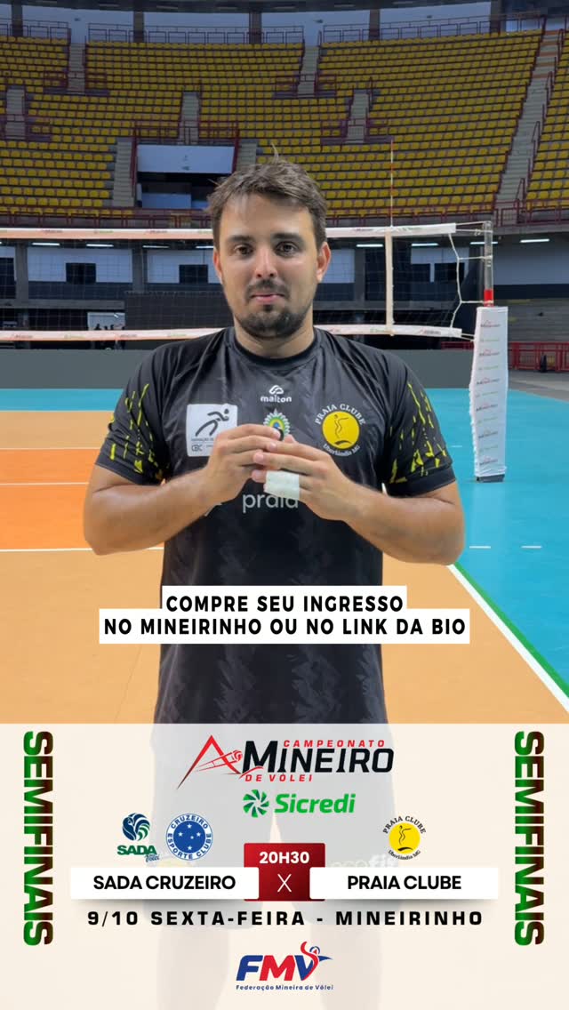 Semifinais do Campeonato Mineiro de Vôlei Sicredi 2026