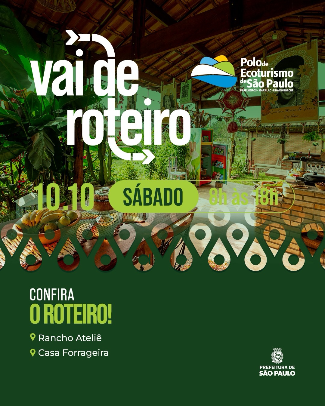 Vai de Roteiro - Rancho Ateliê e Casa Forrageira