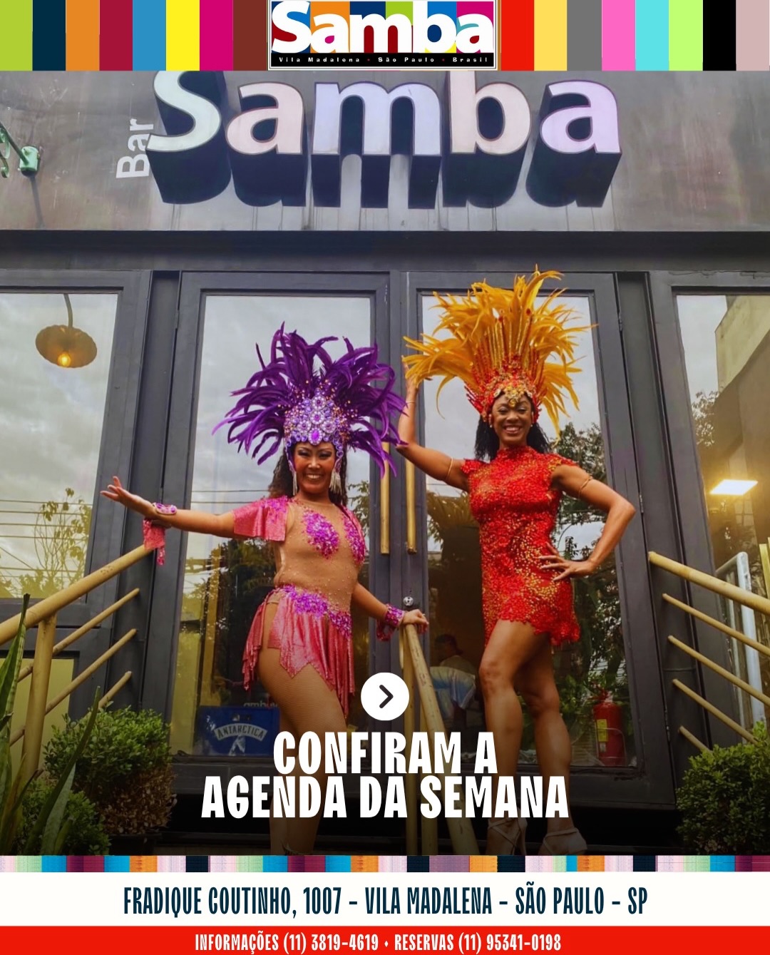Roda de Samba com o Grupo SambaBar — Bar Samba, Pinheiros, São Paulo