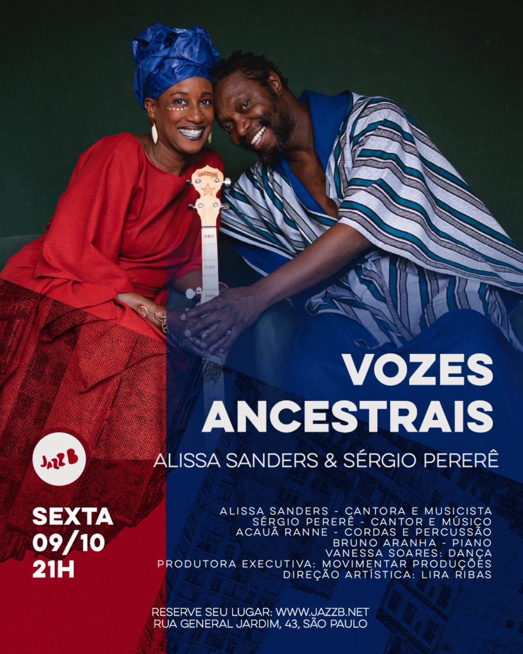 Vozes Ancestrais - Sérgio Pererê e Alissa Sanders