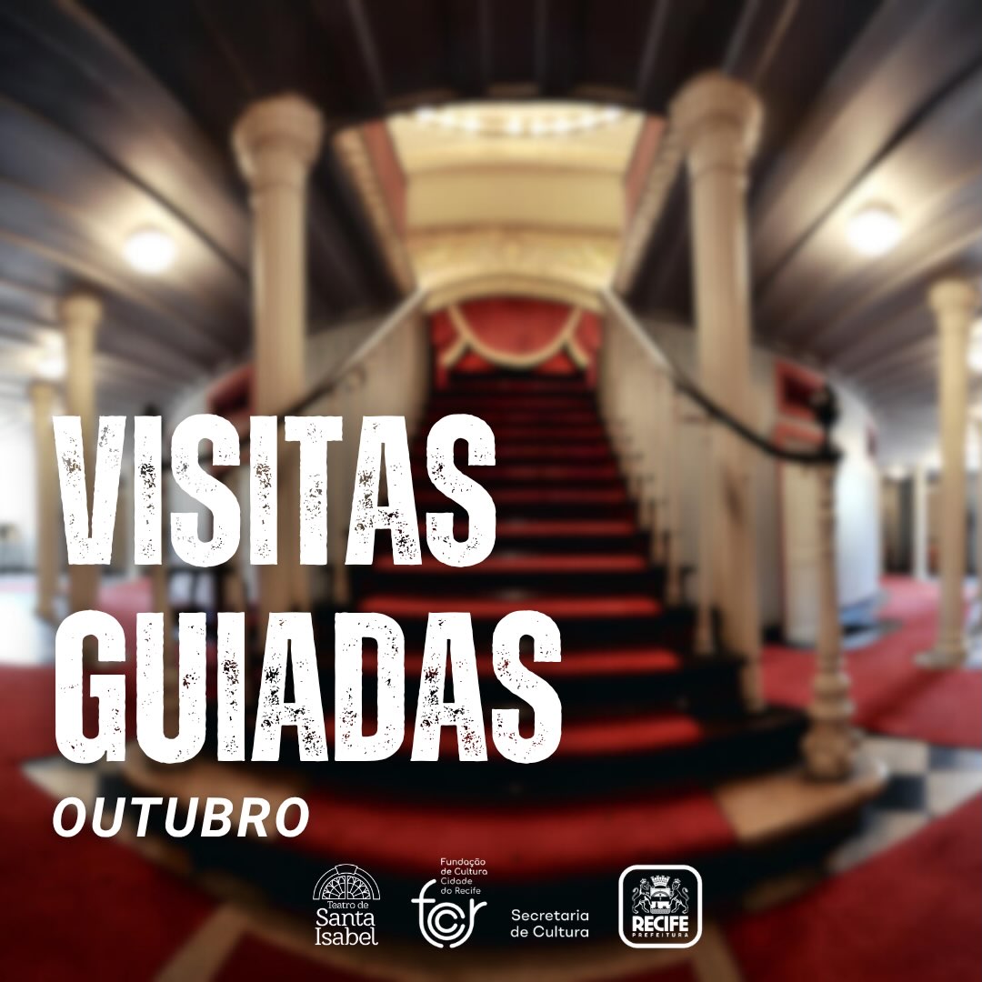Visita Guiada do Teatro de Santa Isabel — Teatro de Santa Isabel, Recife