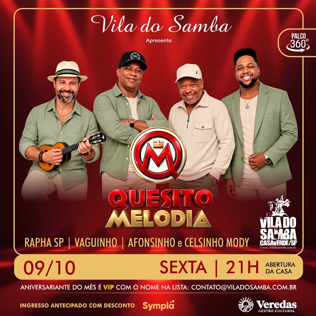Roda de Samba com Grupo Quesito Melodia