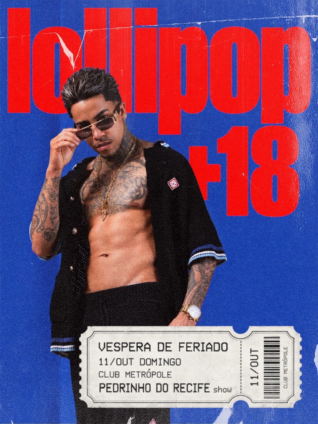 Véspera de Feriado com Pedrinho do Recife no Club Metrópole