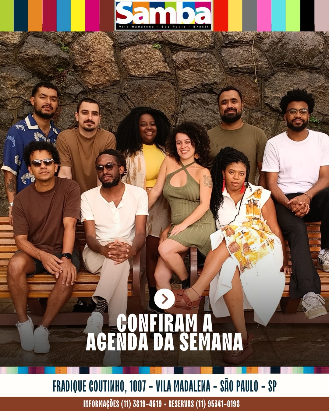 Roda de Samba com Grupo Samba Bar Oficial + Bateria do Mestre Zoinho + Marquinho China — Bar Samba, Pinheiros, São Paulo