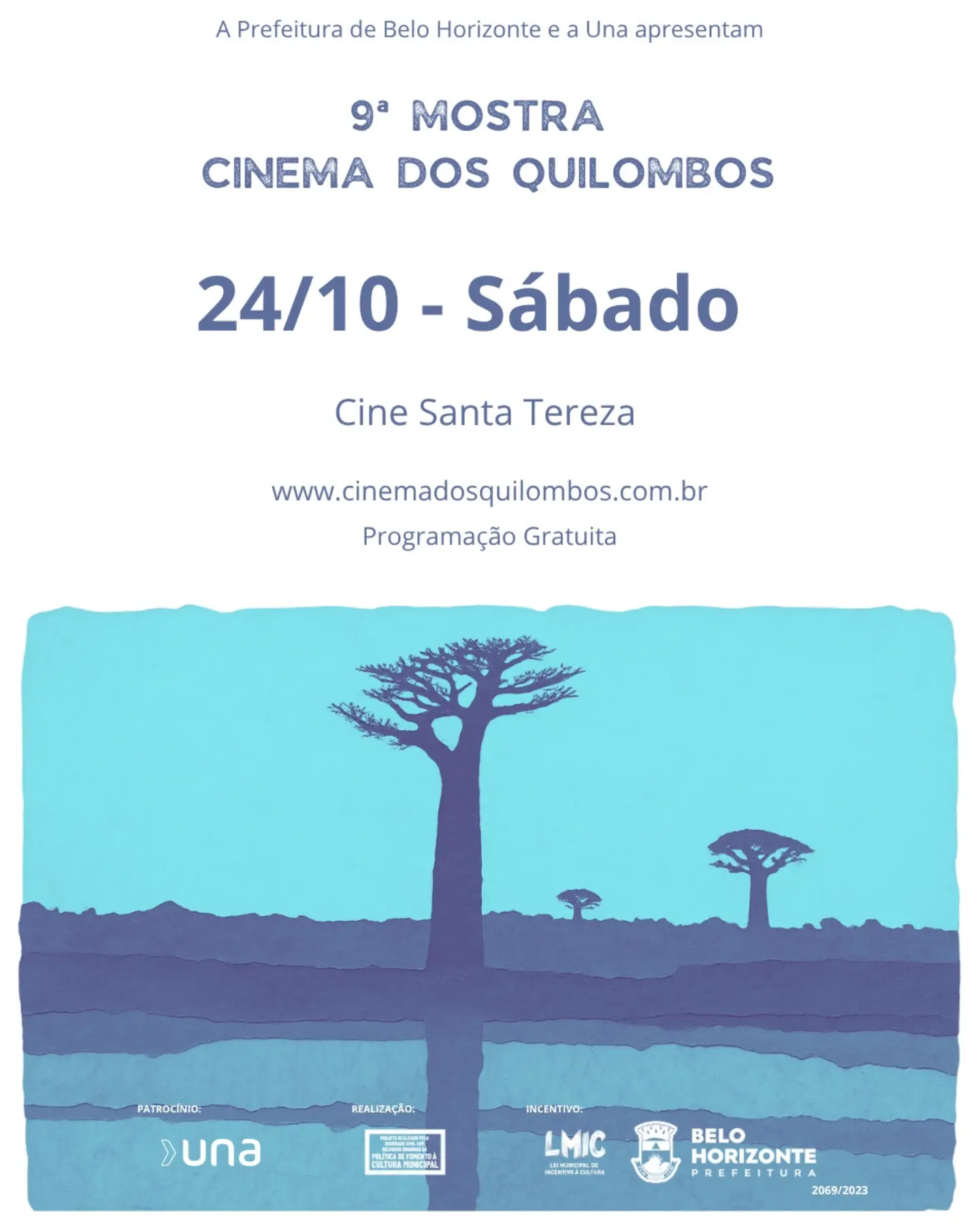 9ª Mostra Cinema dos Quilombos - Sessão de Sábado