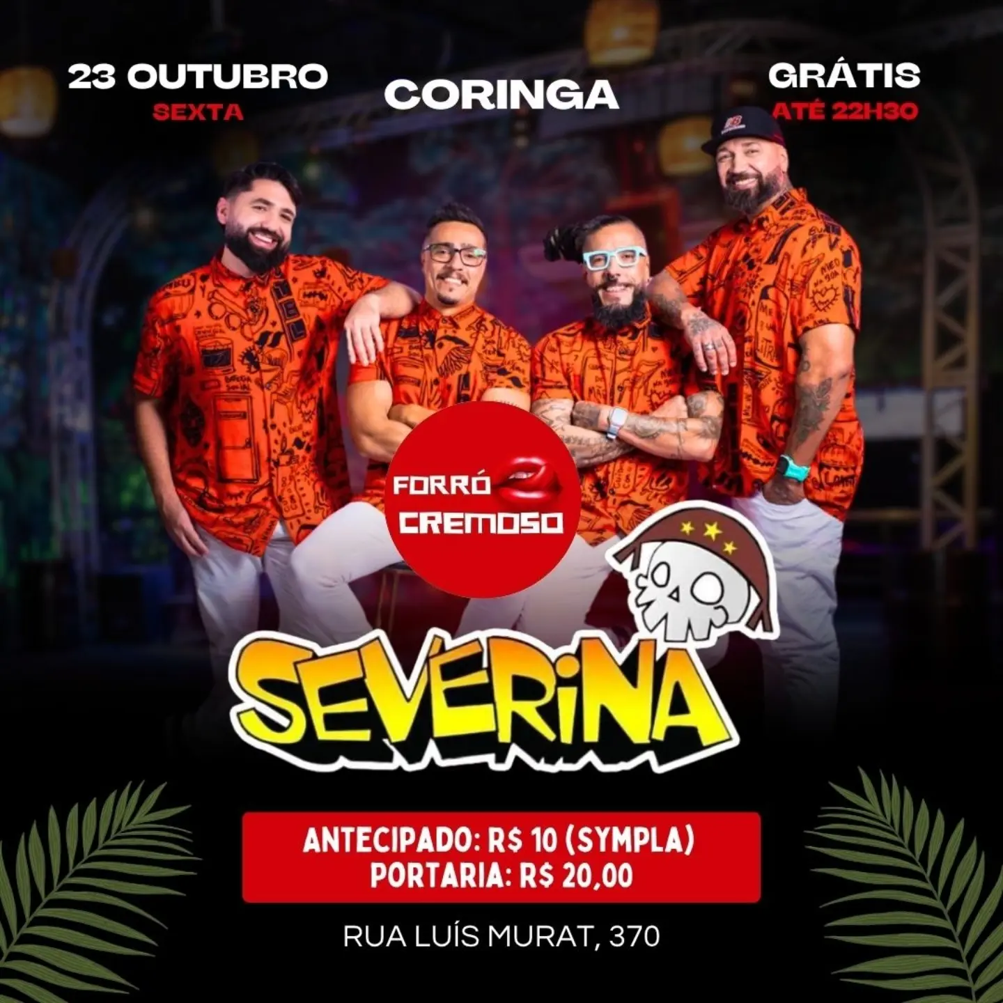 Forró Cremoso — Coringa, Pinheiros, São Paulo