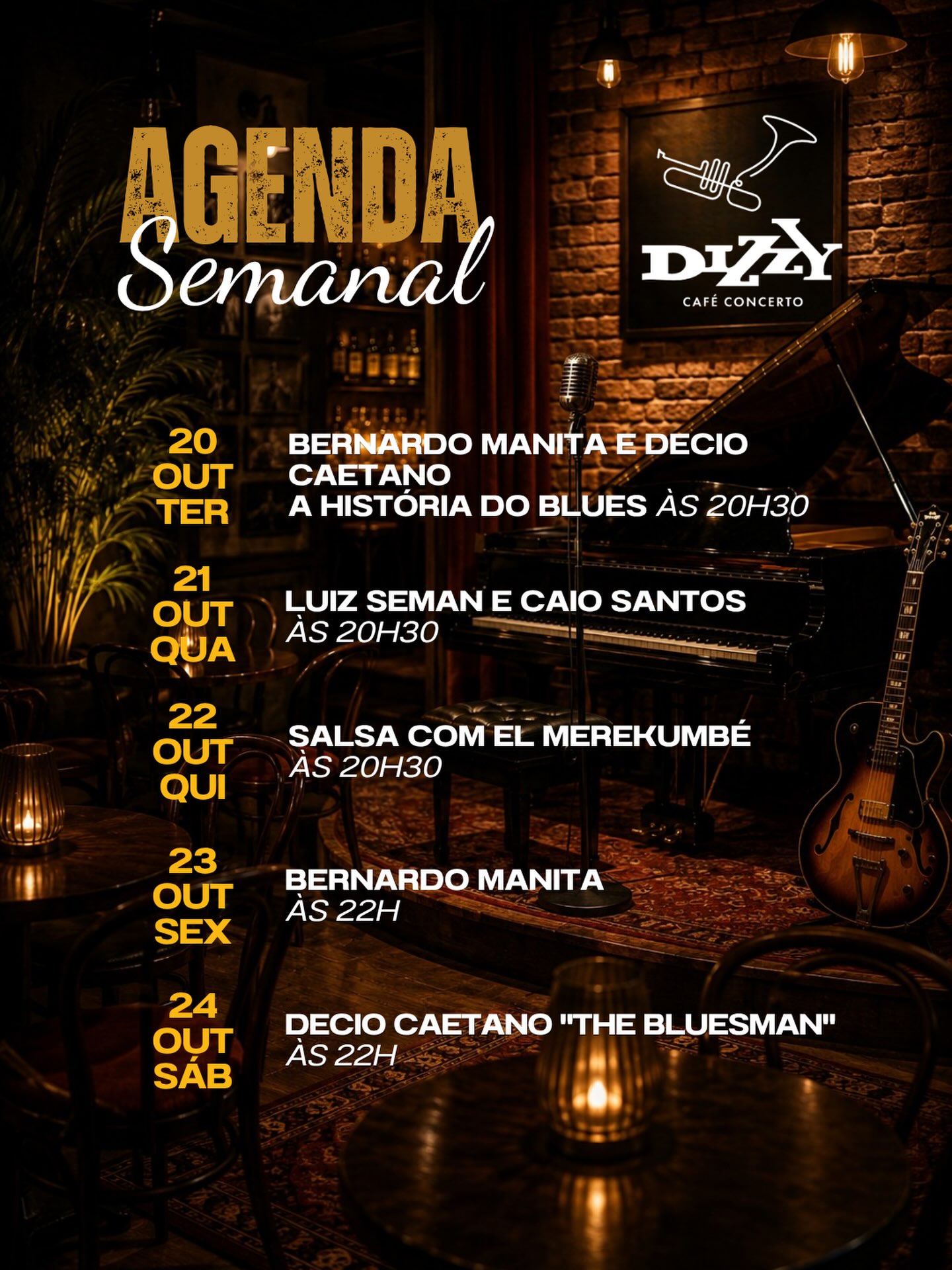 Bernardo Manita e Décio Caetano – A História do Blues