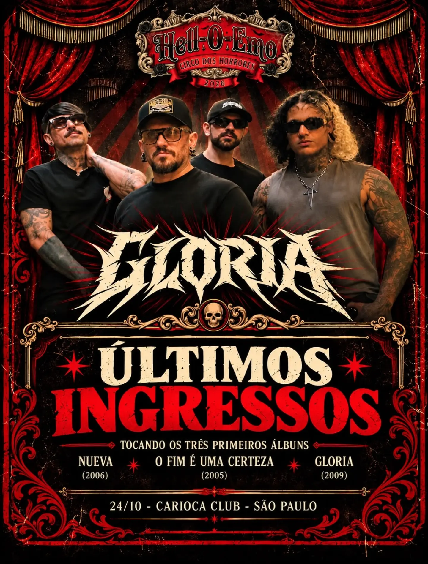 Circo dos Horrores - Halloween Emo