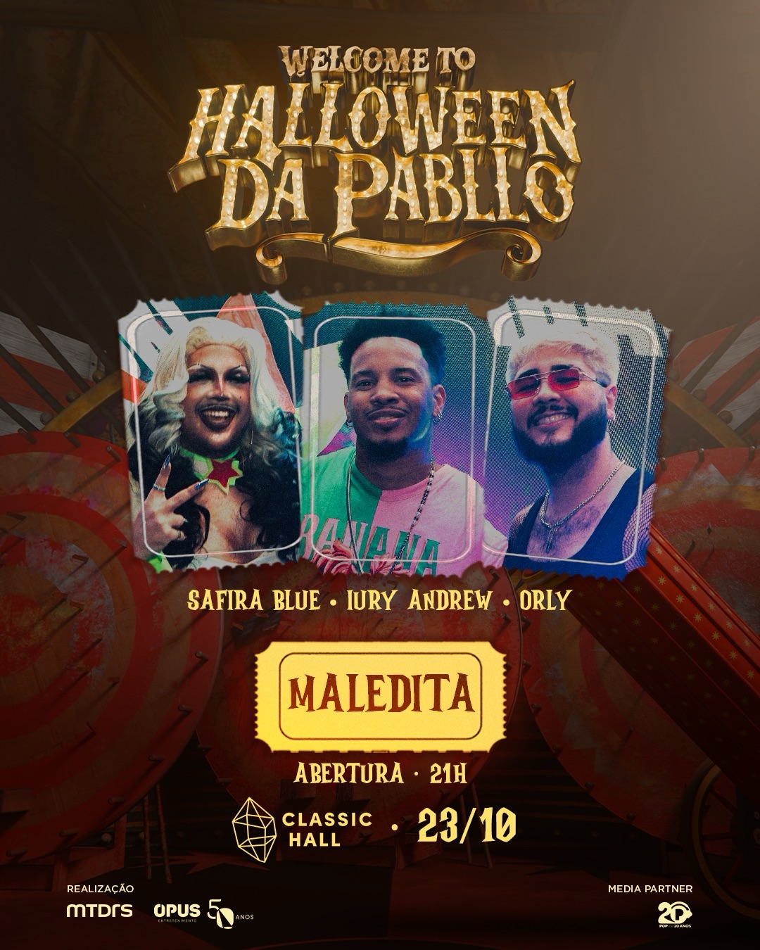 Halloween da Pabllo - Abertura com Maledita
