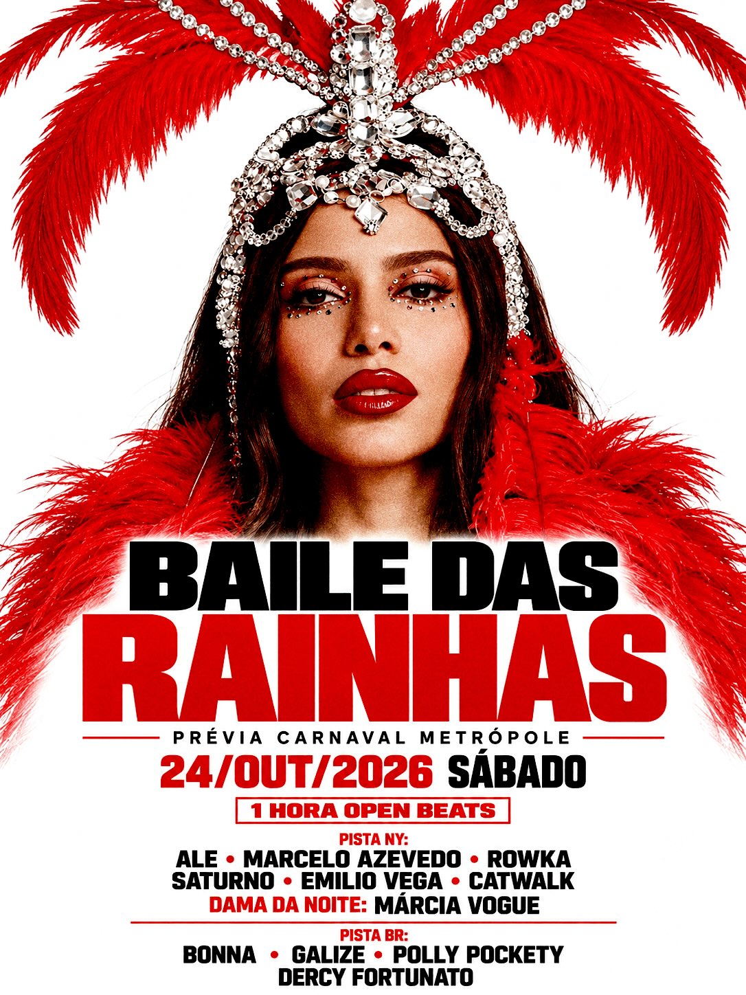 Sábado é Dia de Carnaval na Metrópole - Homenagem à Anitta & Eloína dos Leopardos
