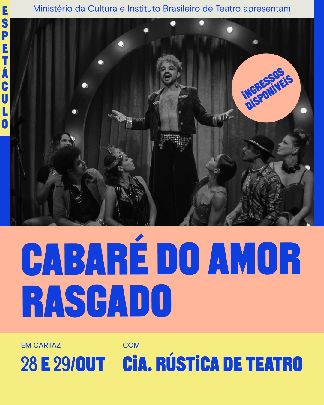 Oficina Poéticas Festivas — Instituto Brasileiro de Teatro, Bela Vista, São Paulo