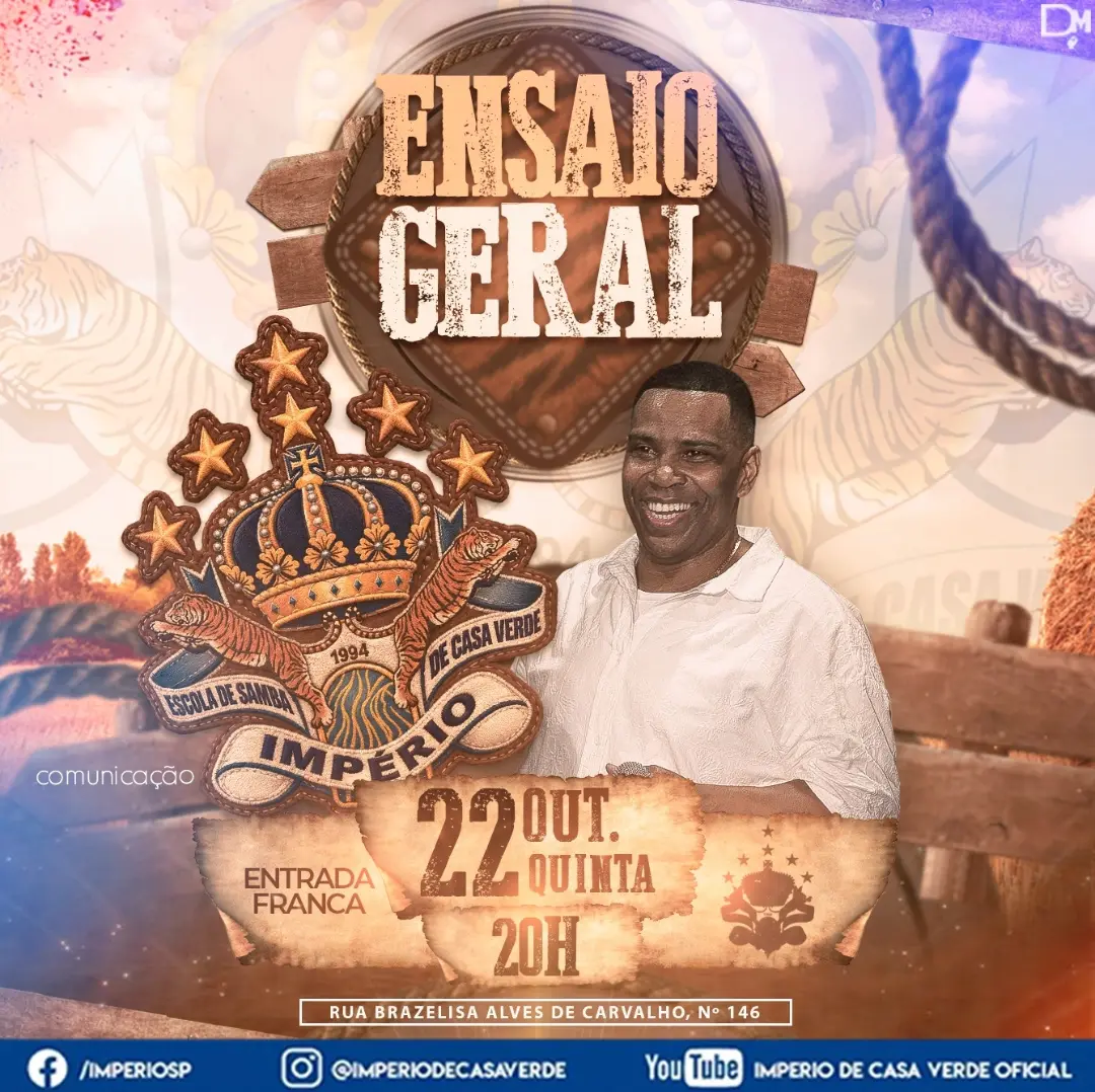 Ensaio Geral da Imperio de Casa Verde
