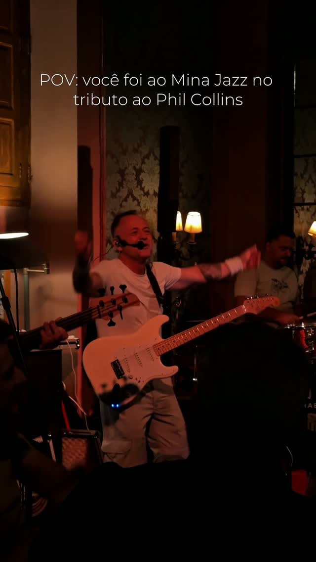 In The Air – Phil Collins Project — Mina Jazz Bar, Belo Horizonte
