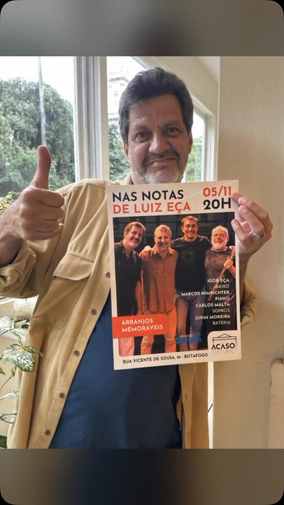 Homenagem a Luiz Eça com Igor Eça, Carlos Malta, Marcos Nimrichter e Jurim Moreira