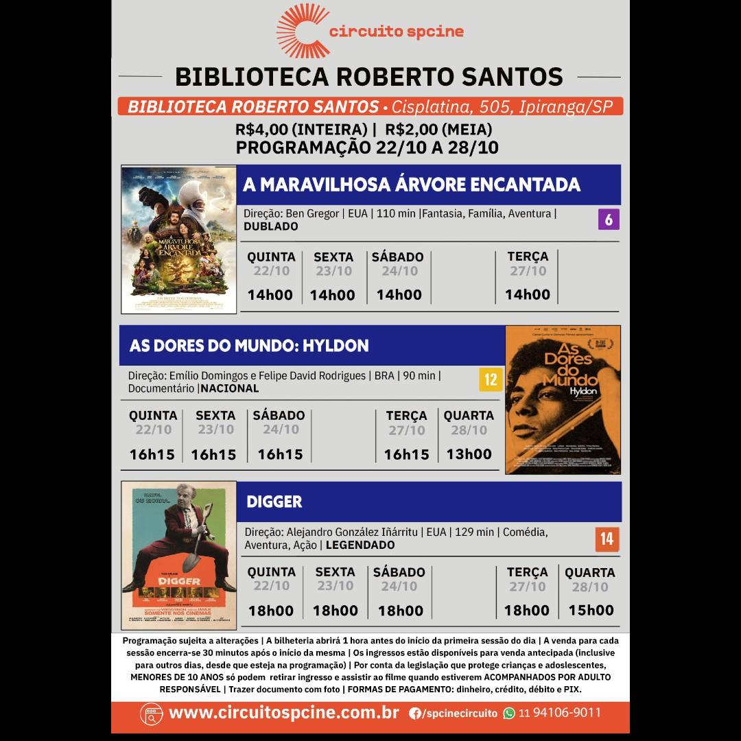 Circuito Spcine Roberto Santos