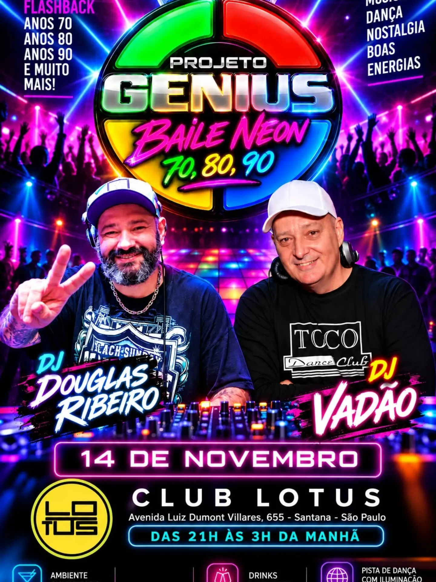 Baile Neon - Projeto Genius
