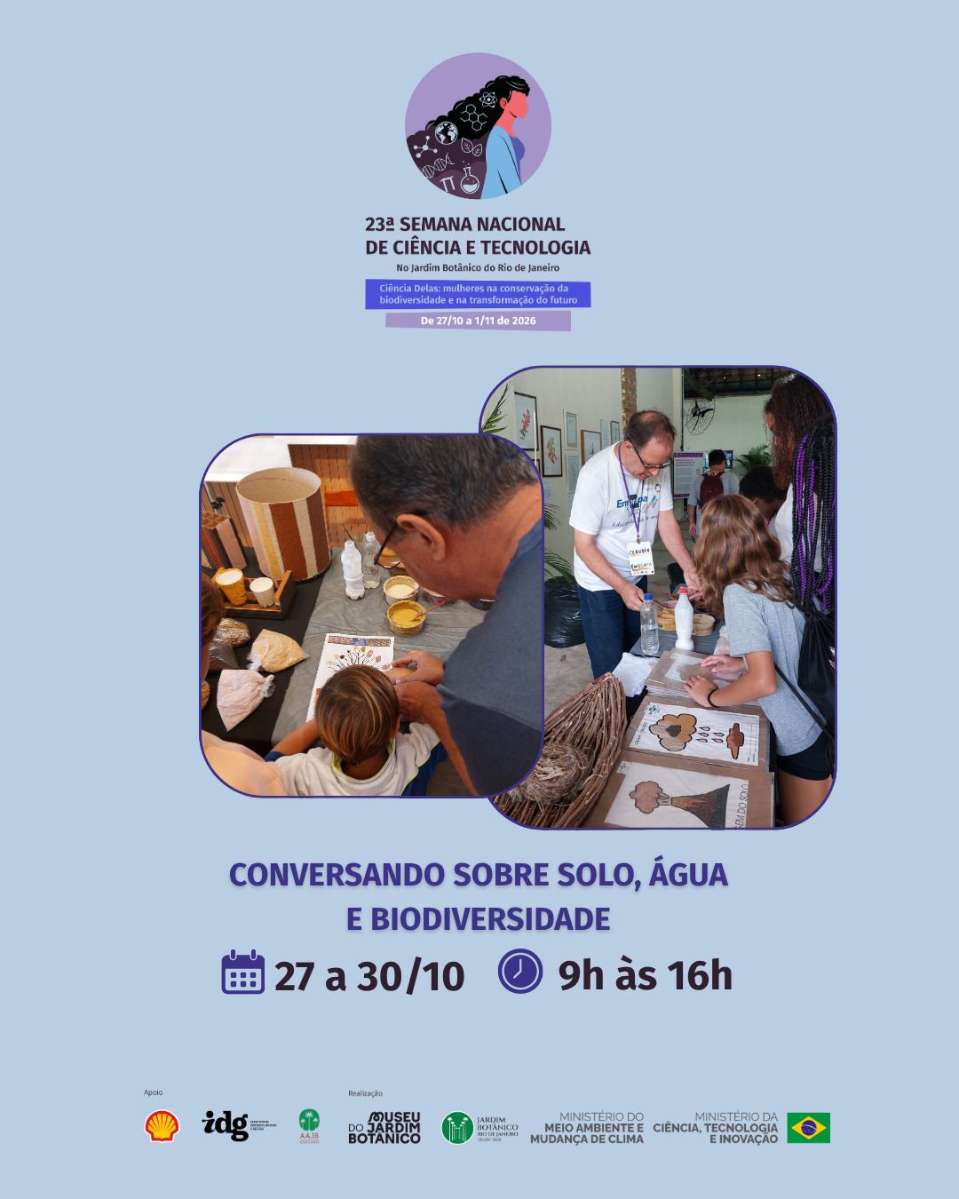 Conversando sobre Solo, Água e Biodiversidade
