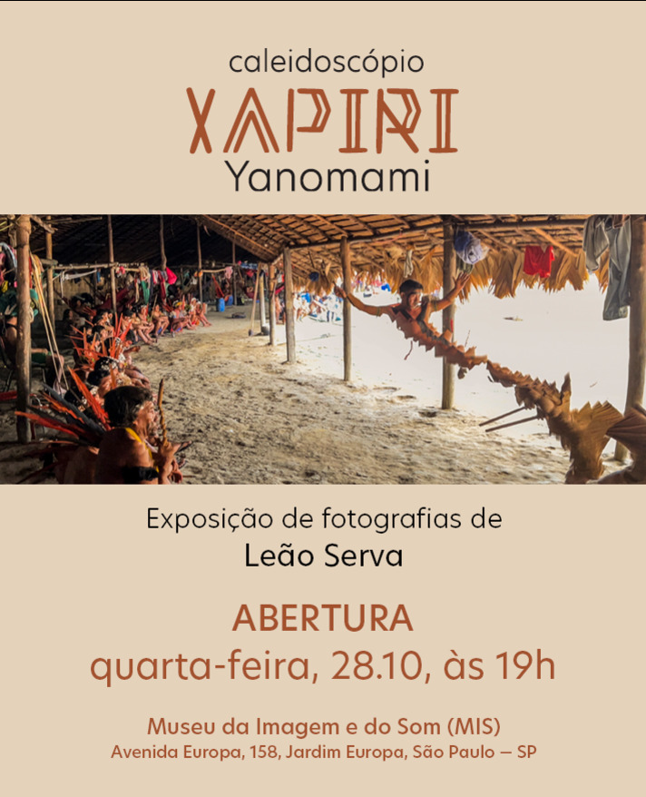 Exposição "Caleidoscópio Xapiri Yanomami" — Museu da Imagem e do Som (MIS), Bela Vista, São Paulo