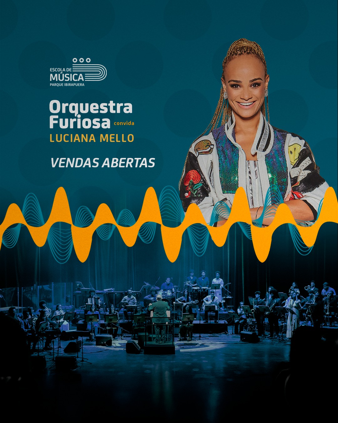 Show da Orquestra Furiosa com Luciana Mello
