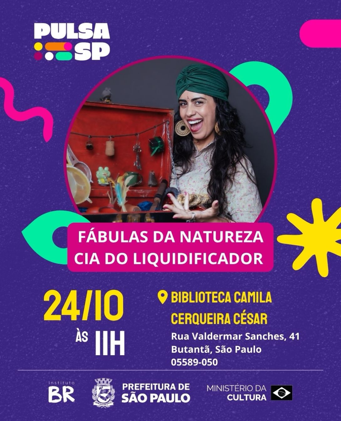 Fábulas da Natureza – Cia do Liquidificador