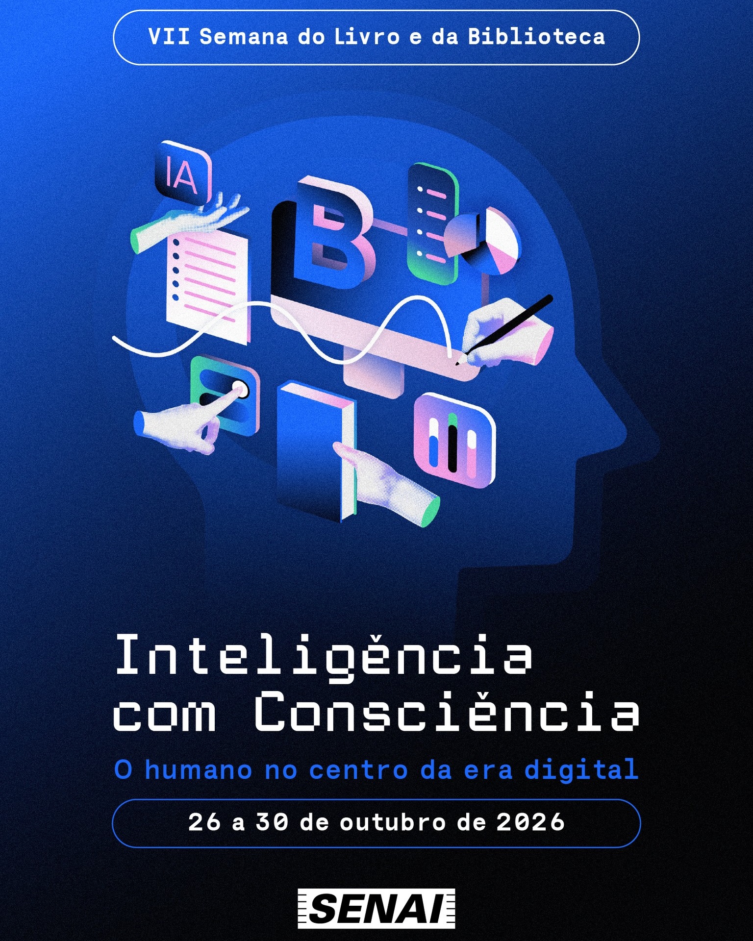 VII Semana do Livro e da Biblioteca — SENAI Ipiranga Automobilística, Ipiranga, São Paulo