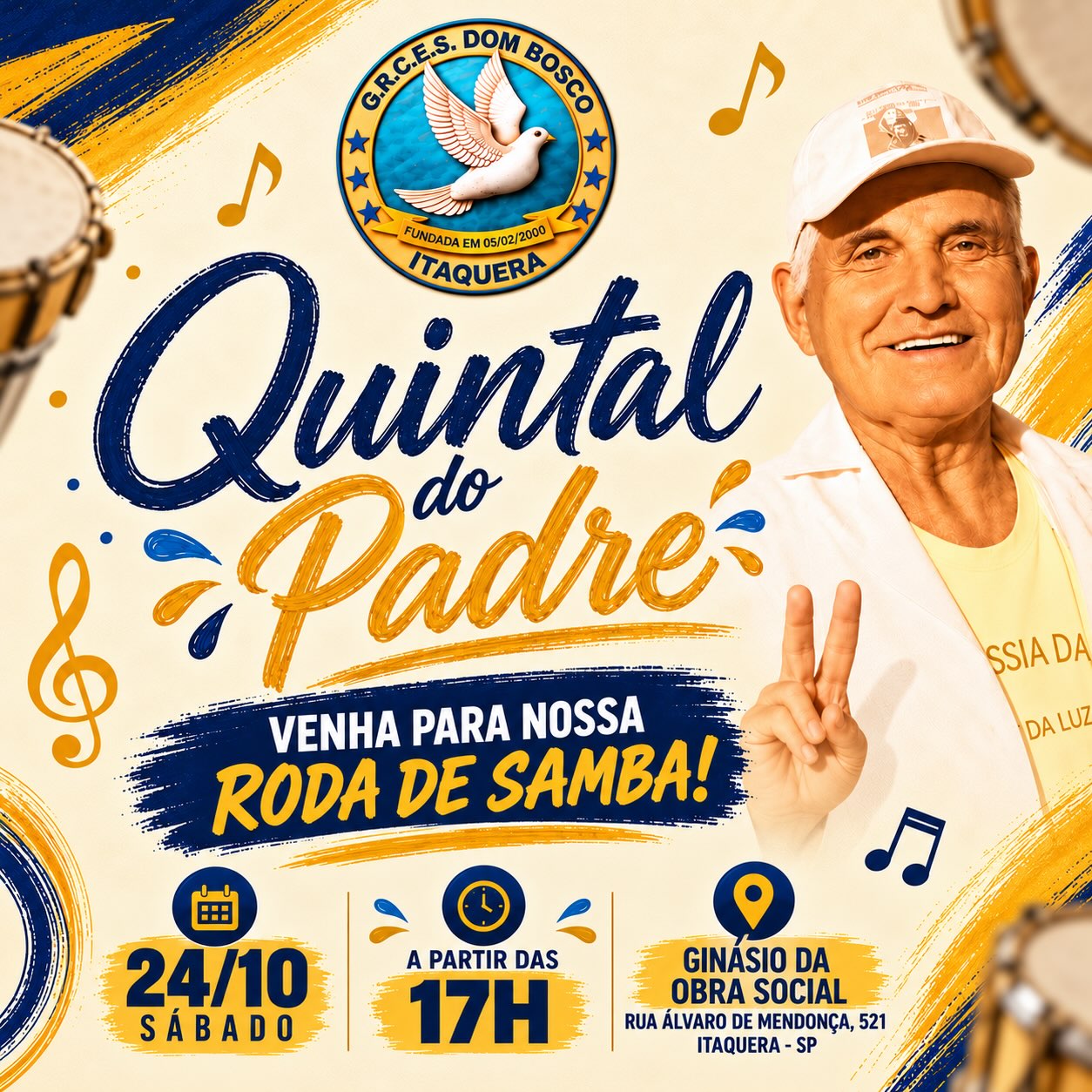 Quintal do Padre e Ensaio da Dom