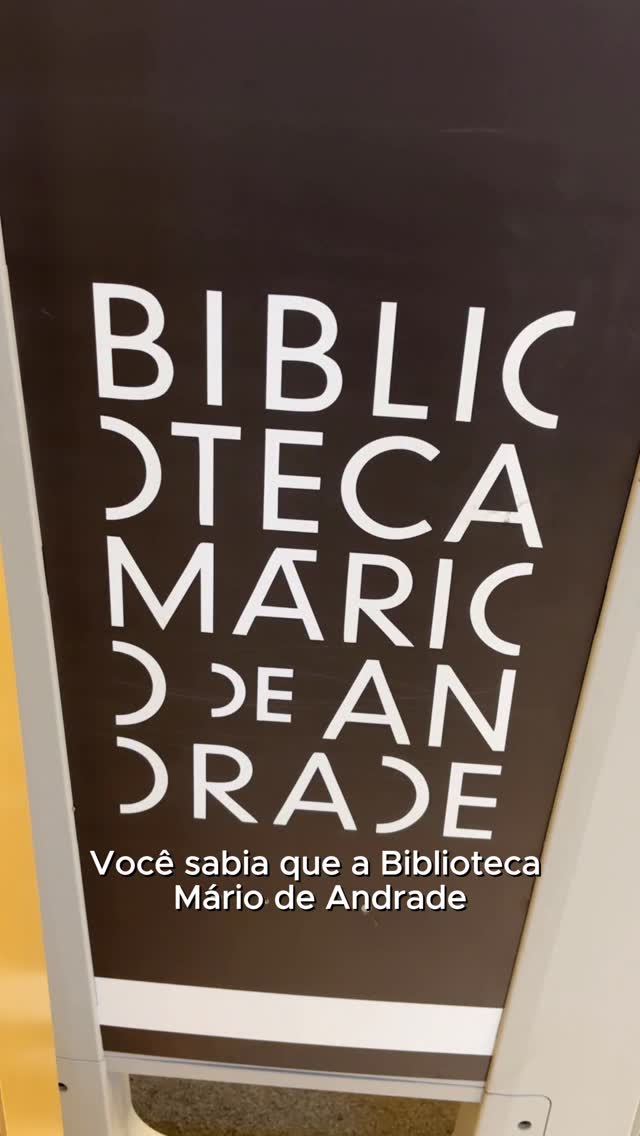 Visita à Biblioteca Mário de Andrade
