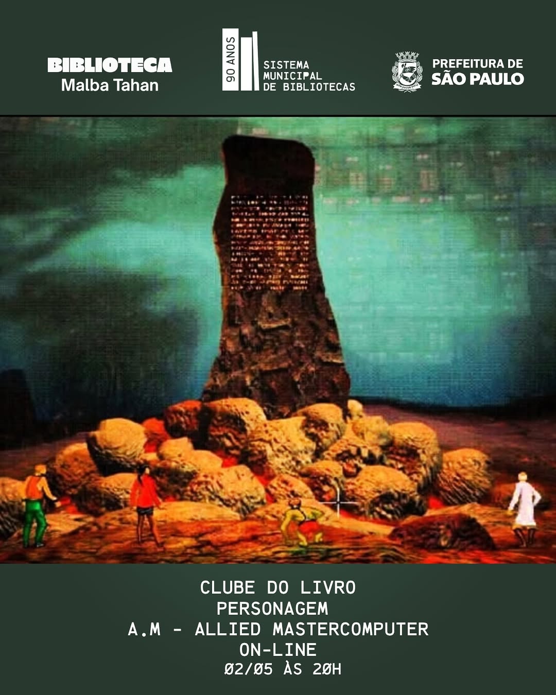 Clube do livro Personagem - A.M (Allied Mastercomputer)