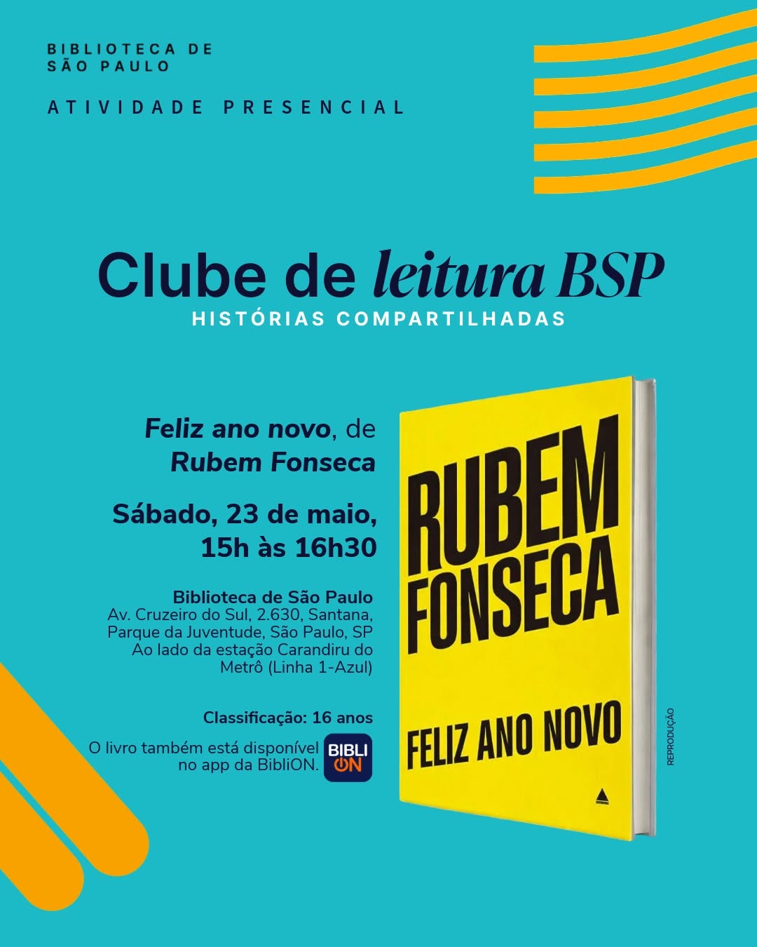 Clube de Leitura: Feliz Ano Novo — Biblioteca de São Paulo, Santana, São Paulo
