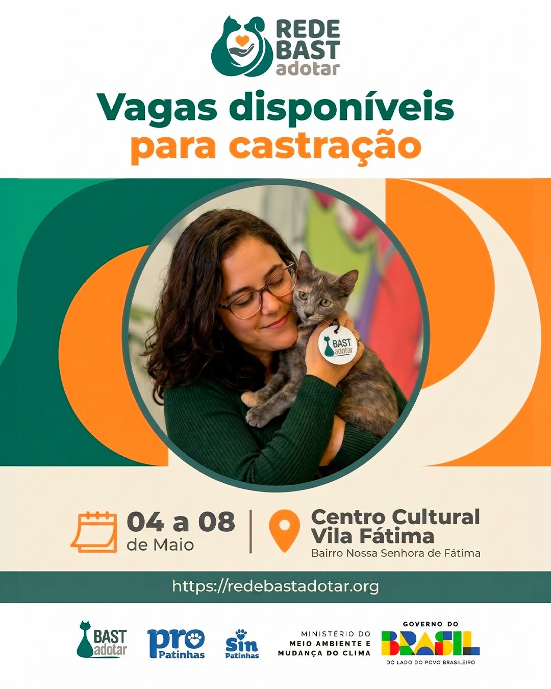 Castração Gratuita - Castramóvel Rede BastAdotar