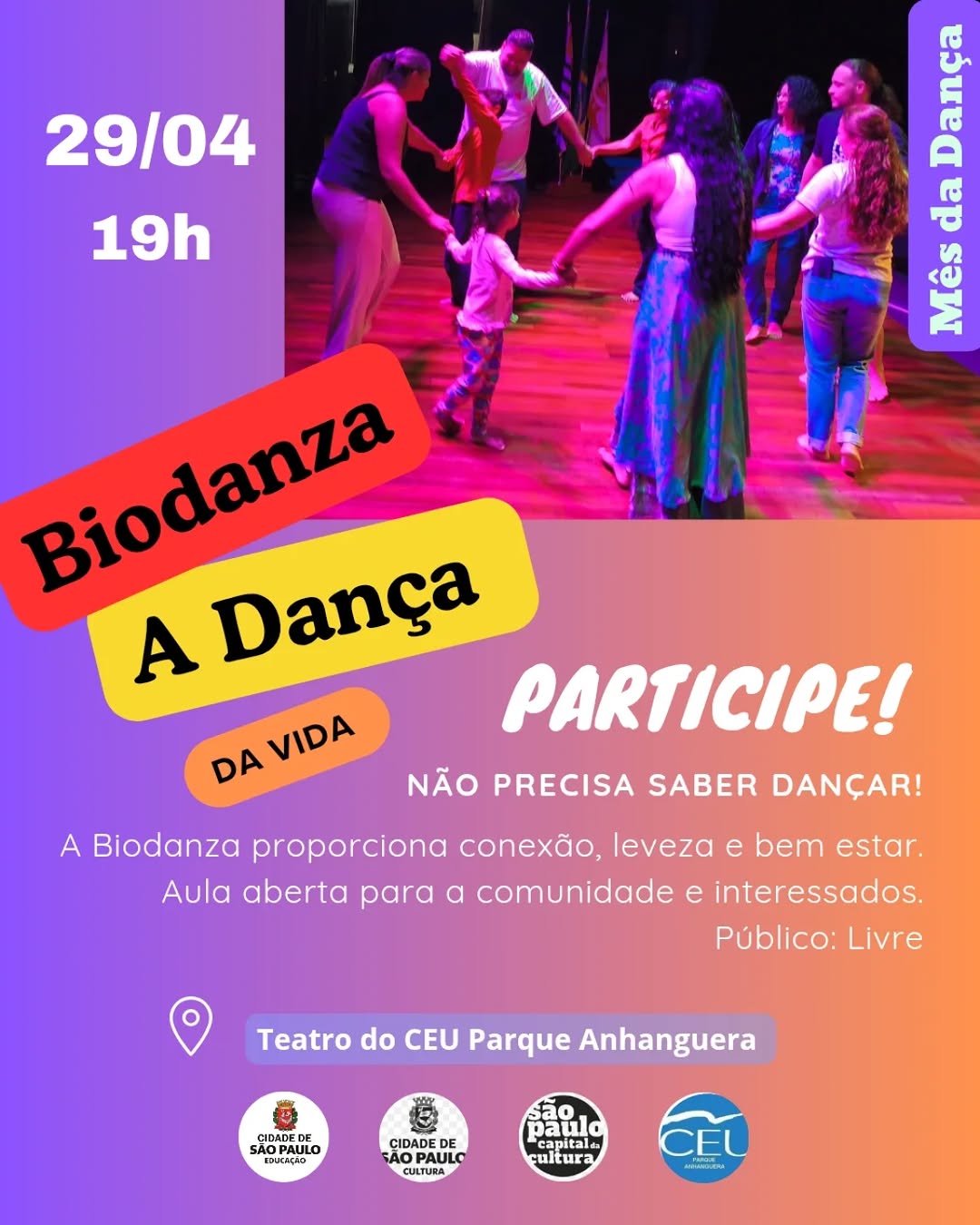 Biodanza: a Dança da vida