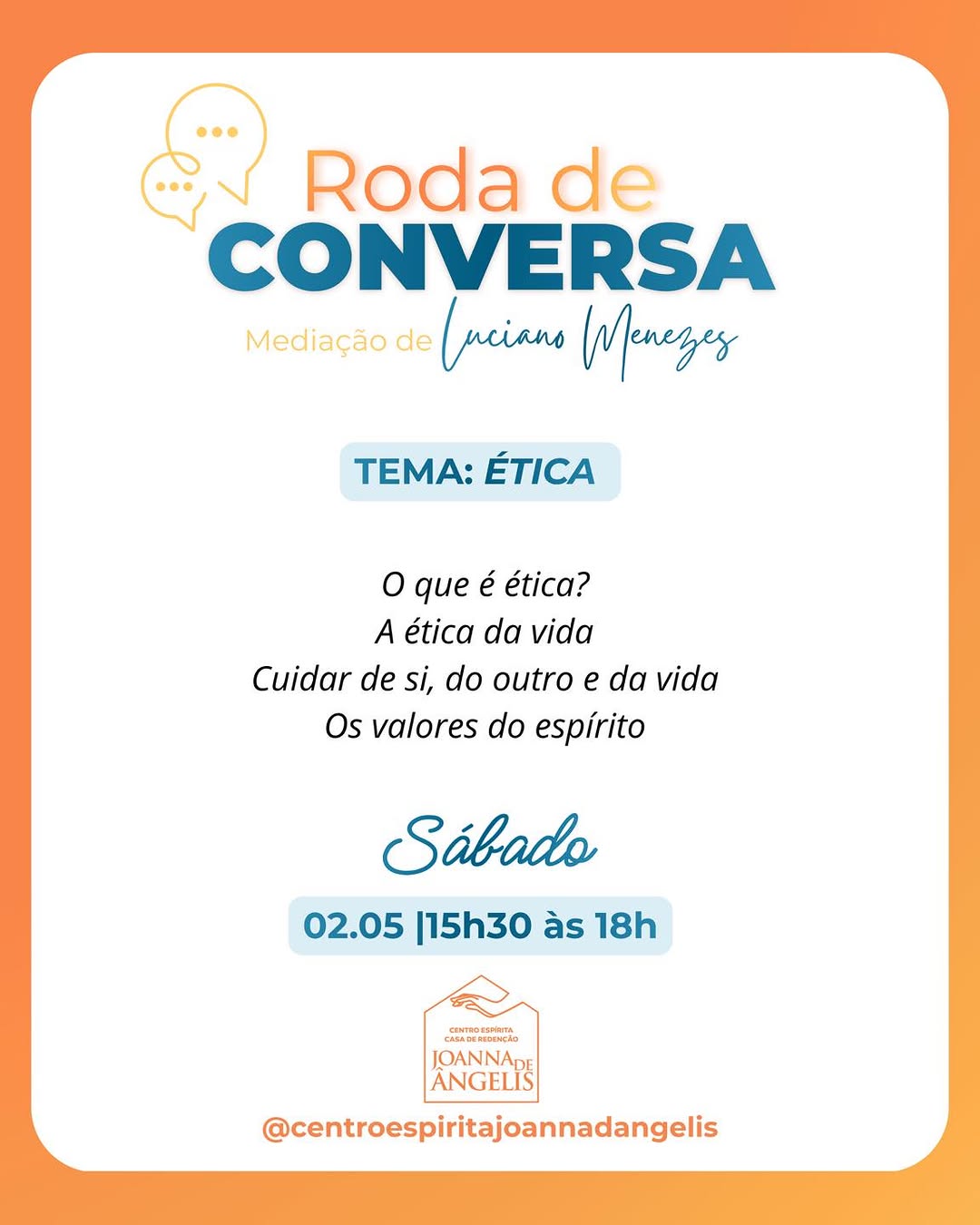 Roda de Conversa: Ética