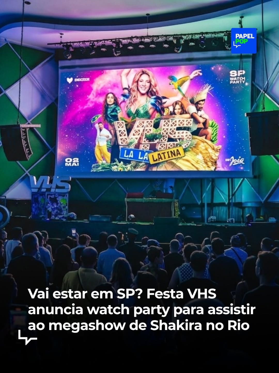 Watch Party Shakira na VHS