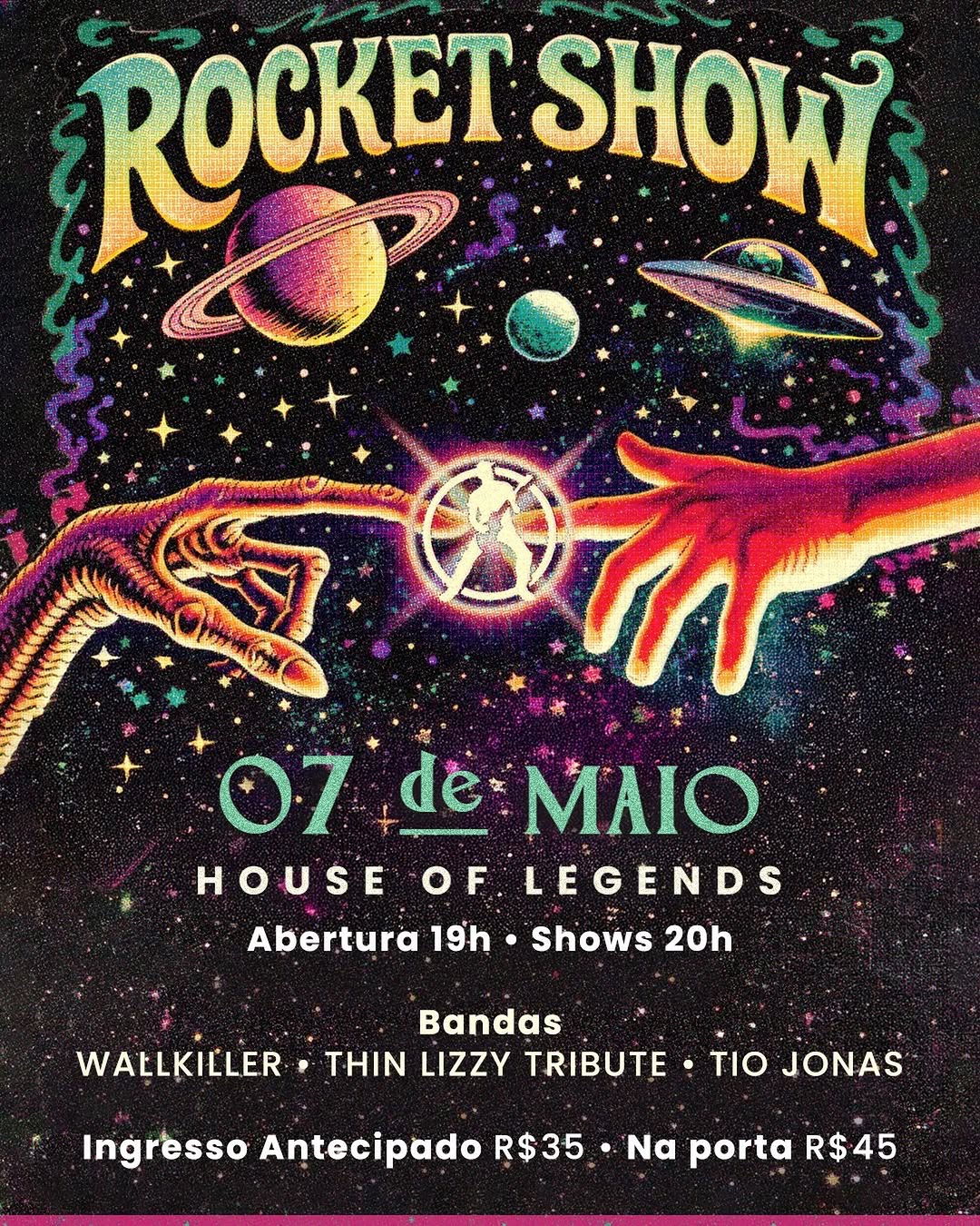ROCKET SHOW - Academia do Rock