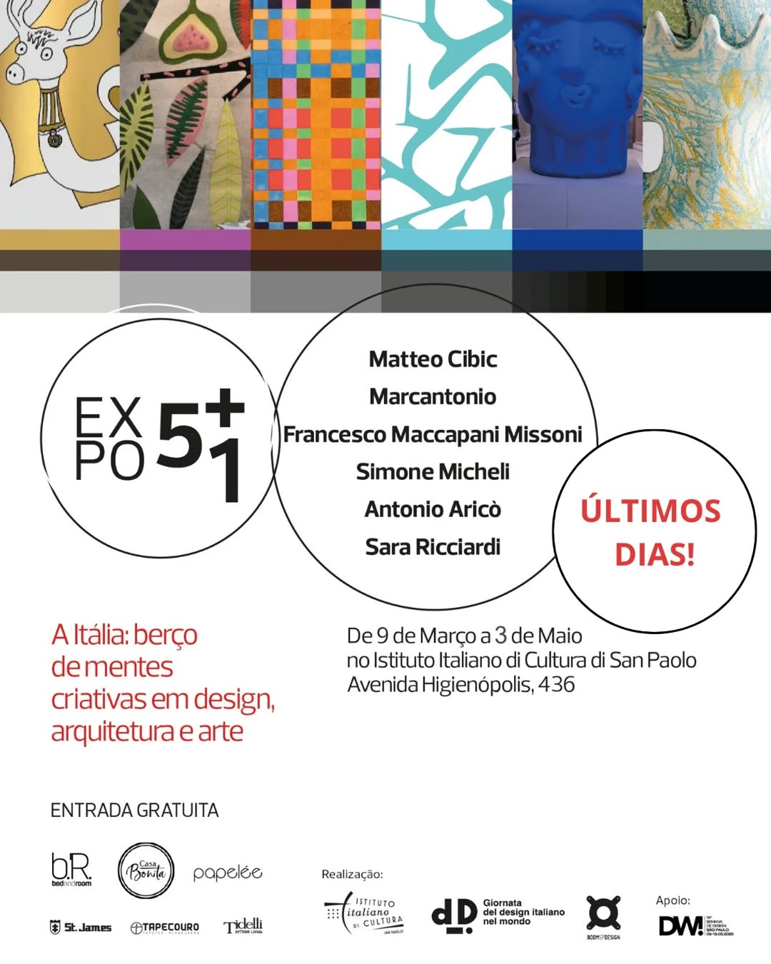Exposição 5+1
