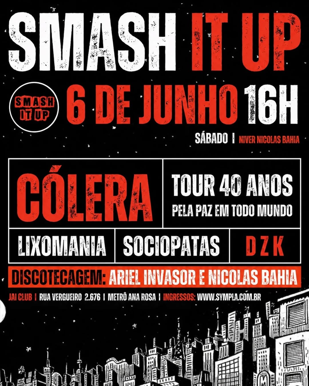 Festa Smash It Up – Edição Especial