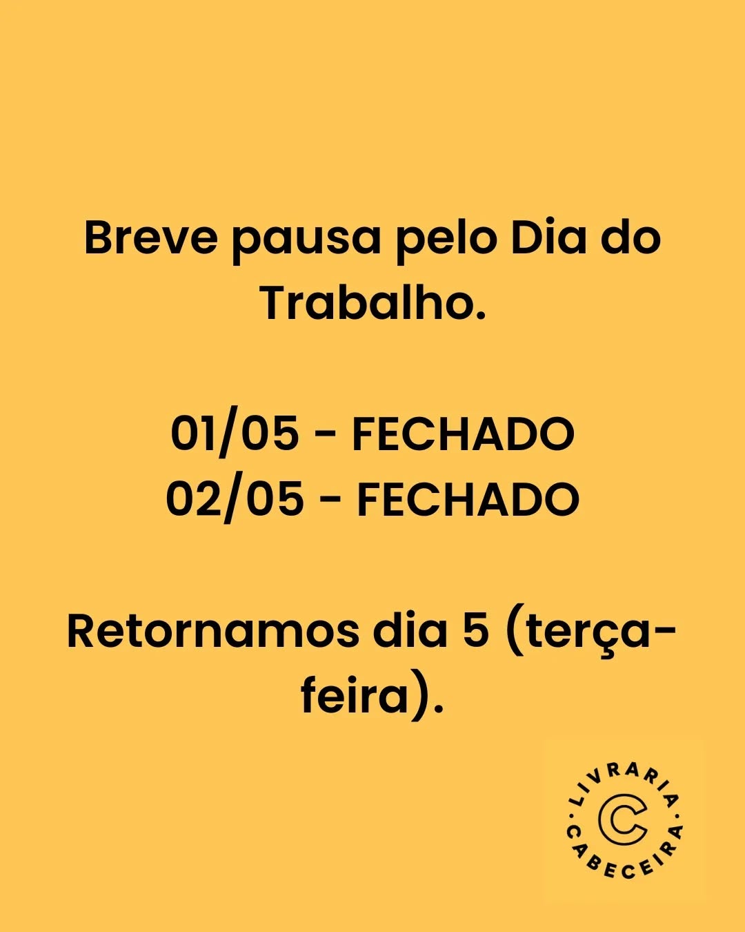 Um pequeno intervalo