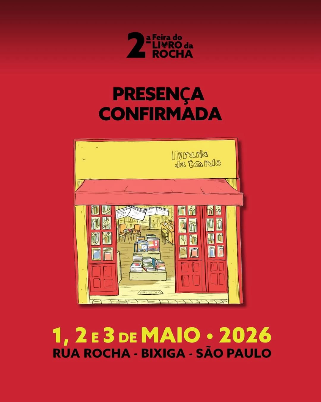 FLIR 2026 - Feira do Livro da Rocha