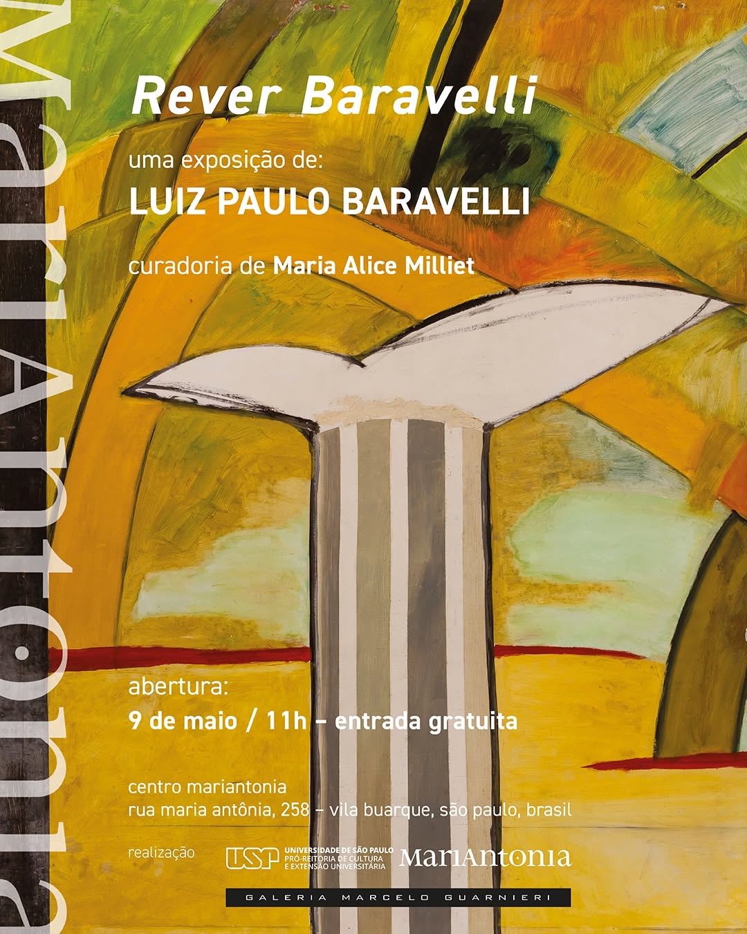 Abertura da exposição Rever Baravelli