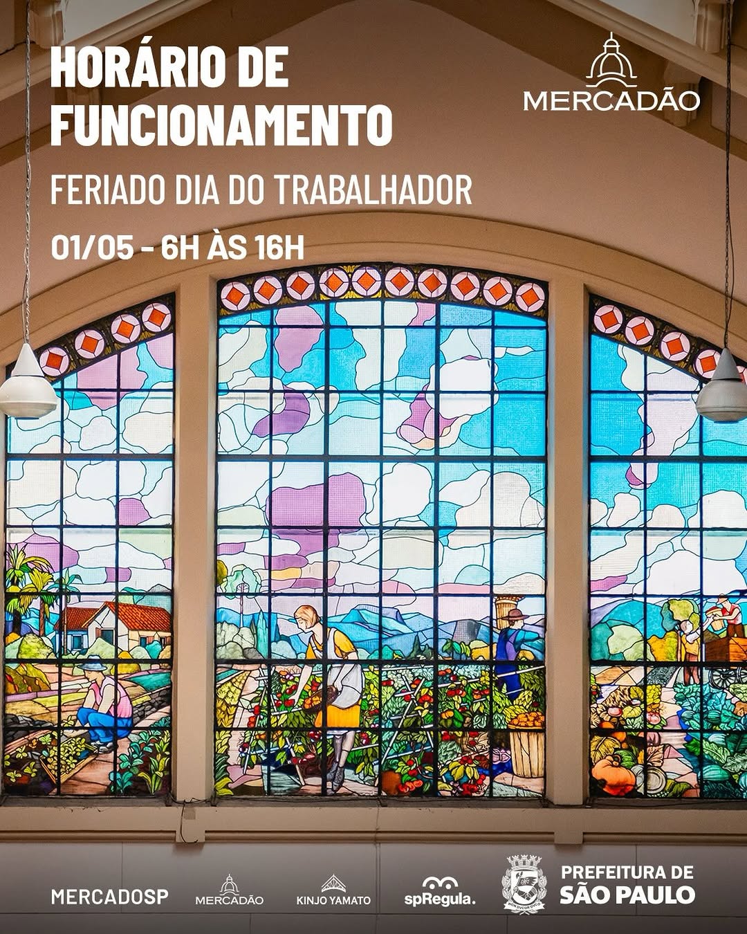 Dia do Trabalhador no Mercadão